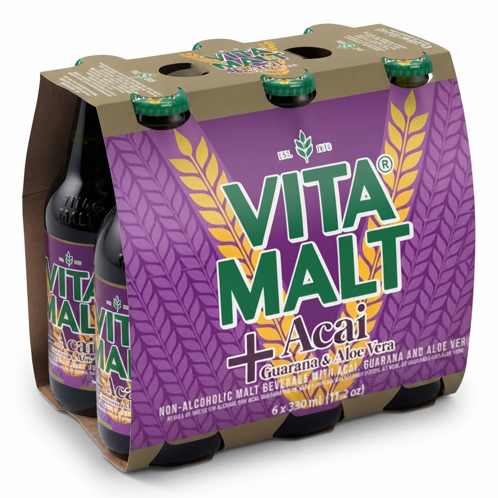 VITAMALT PLUS ACAI (6PK)11.2OZ - Thumbnail 3