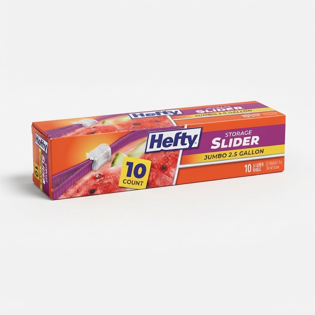 HEFTY STORAGE SLIDER JUMBO (10 CT) - Thumbnail 4