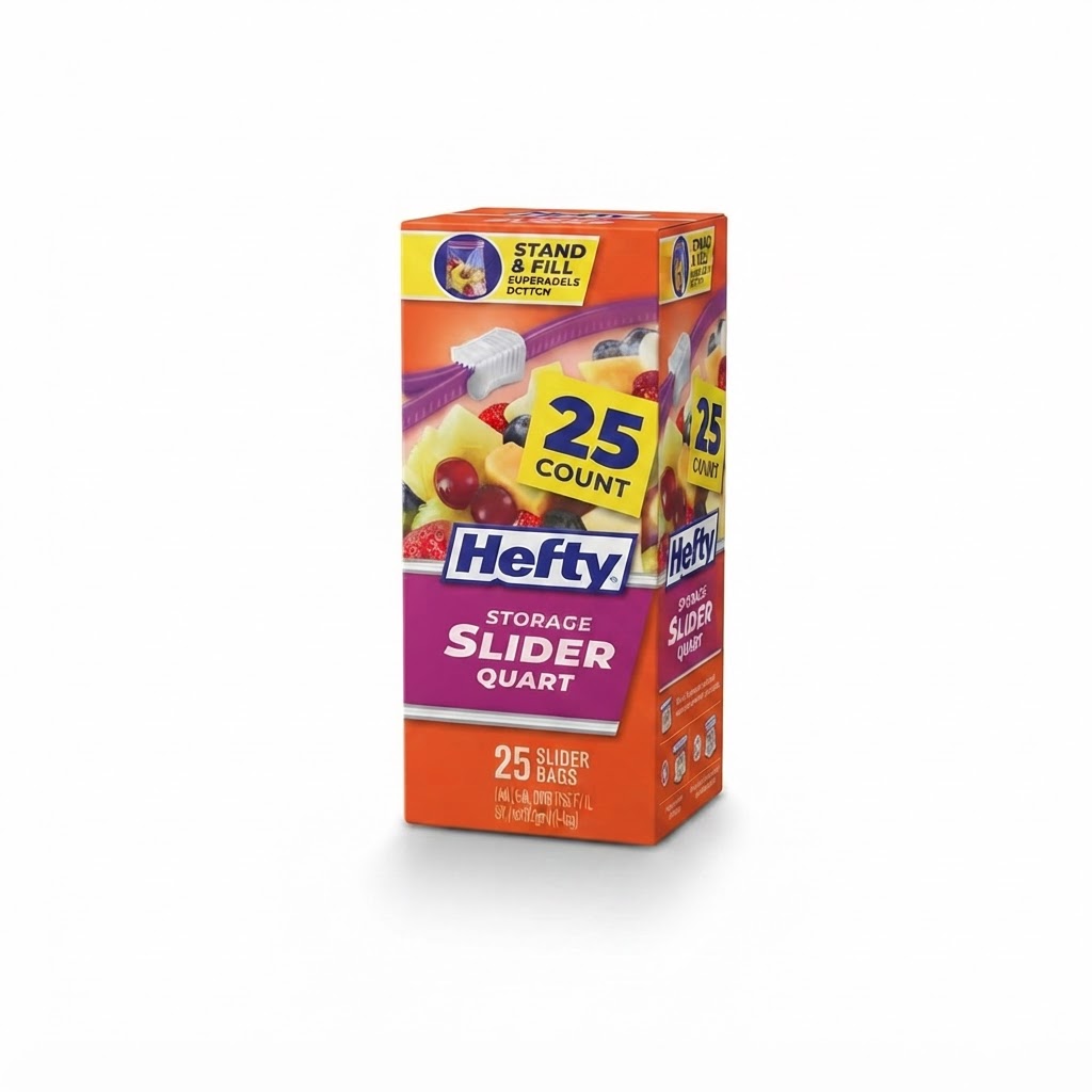 HEFTY ZIP LOCK BAGS 25 COUNT. - Thumbnail 3