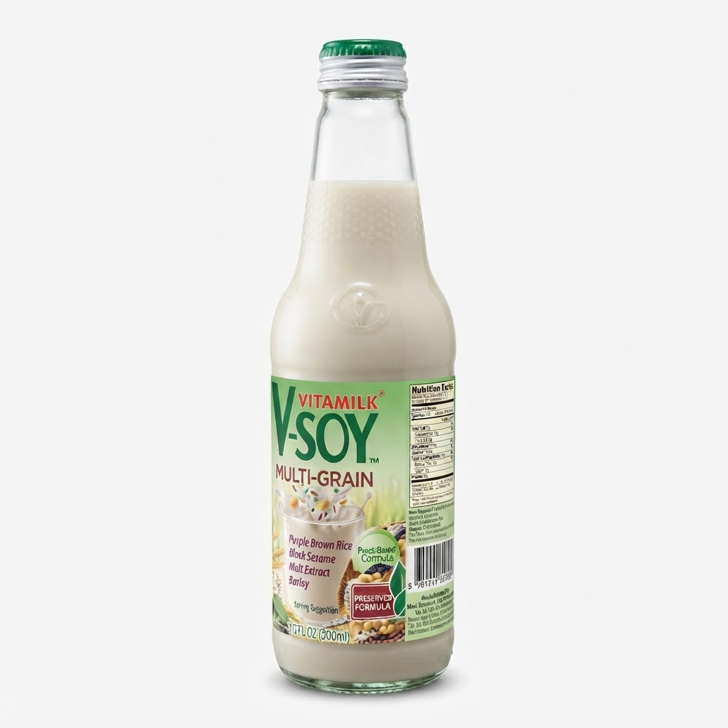 VITAMILK V-SOY MULTI GRAIN DRINK (300ML) - Thumbnail 2
