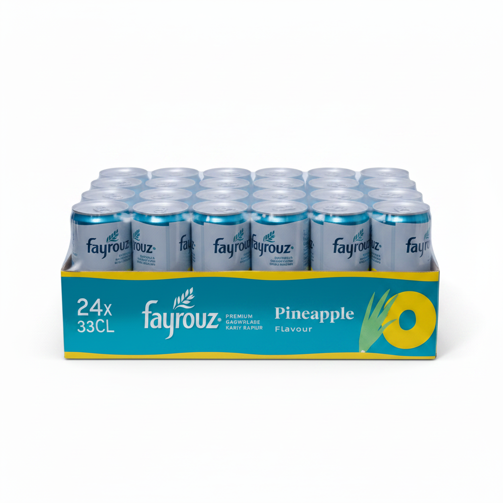 FAYROUZ PINEAPPLE 24PK CAN X 33CL - Thumbnail 3