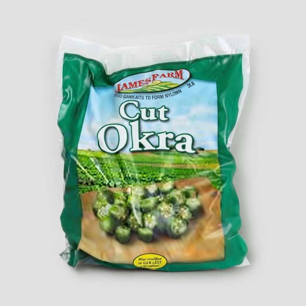 JAMES FARM CUT OKRA (3LBS) - Thumbnail 2