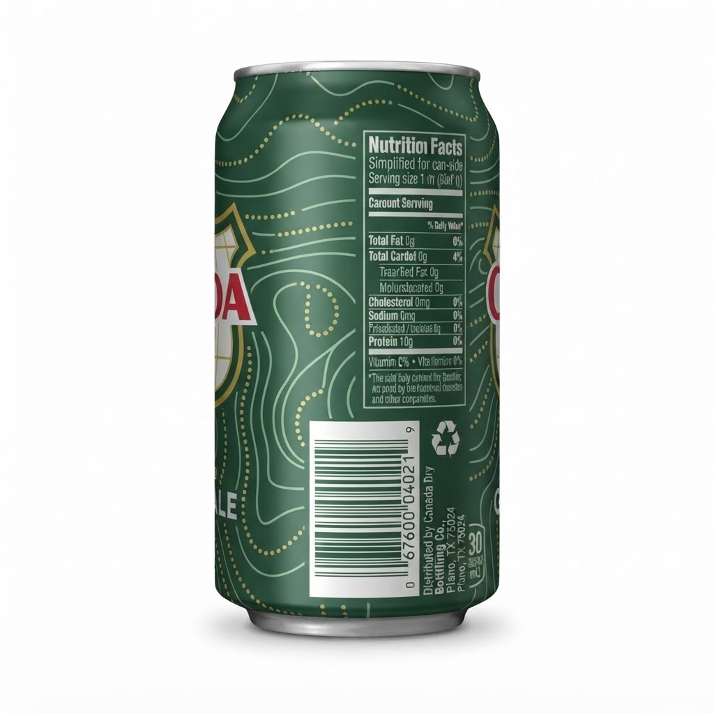 CANADA DRY GINGER ALE 12OZ - Thumbnail 2