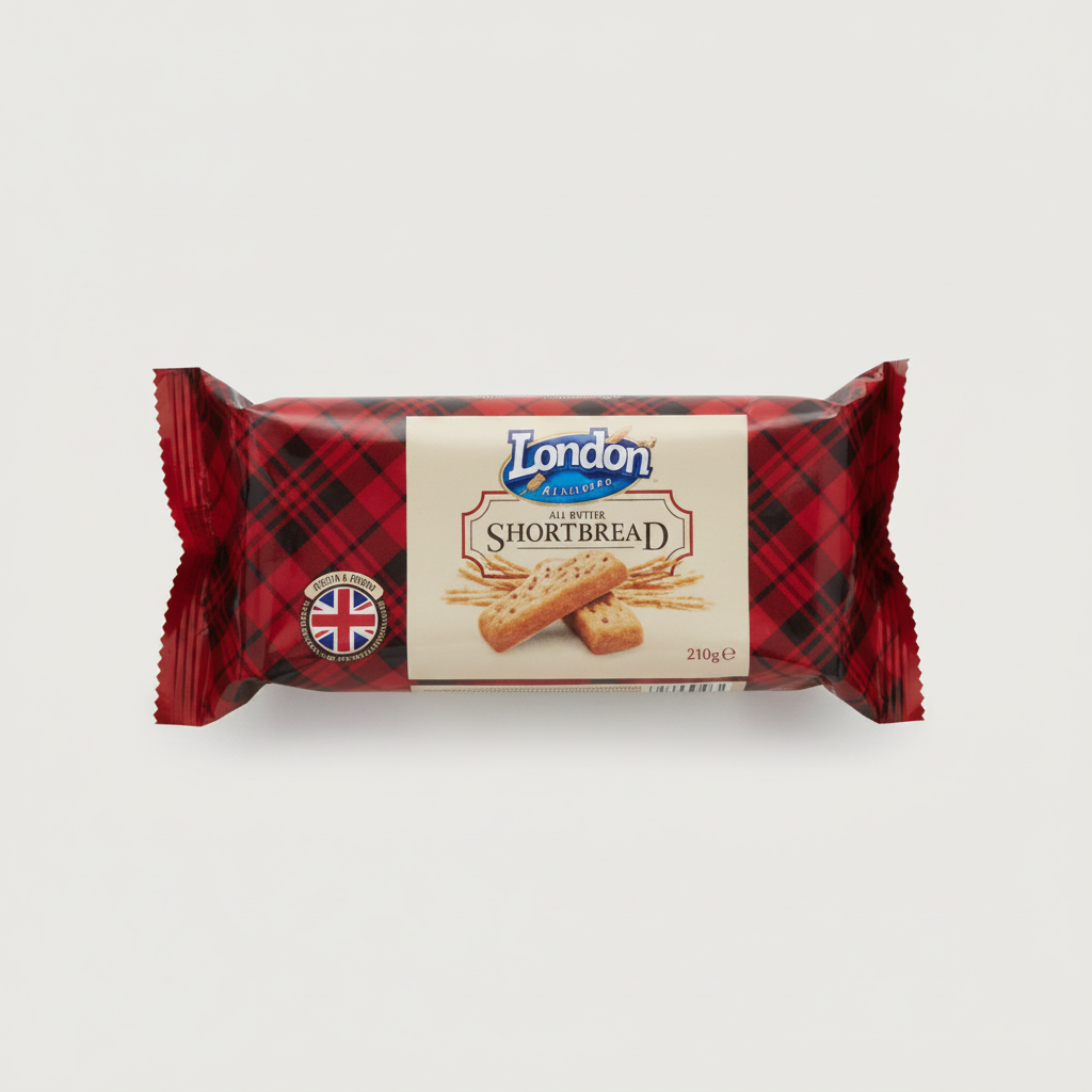 LONDON SHORTBREAD FINGERS 210G - Thumbnail 3