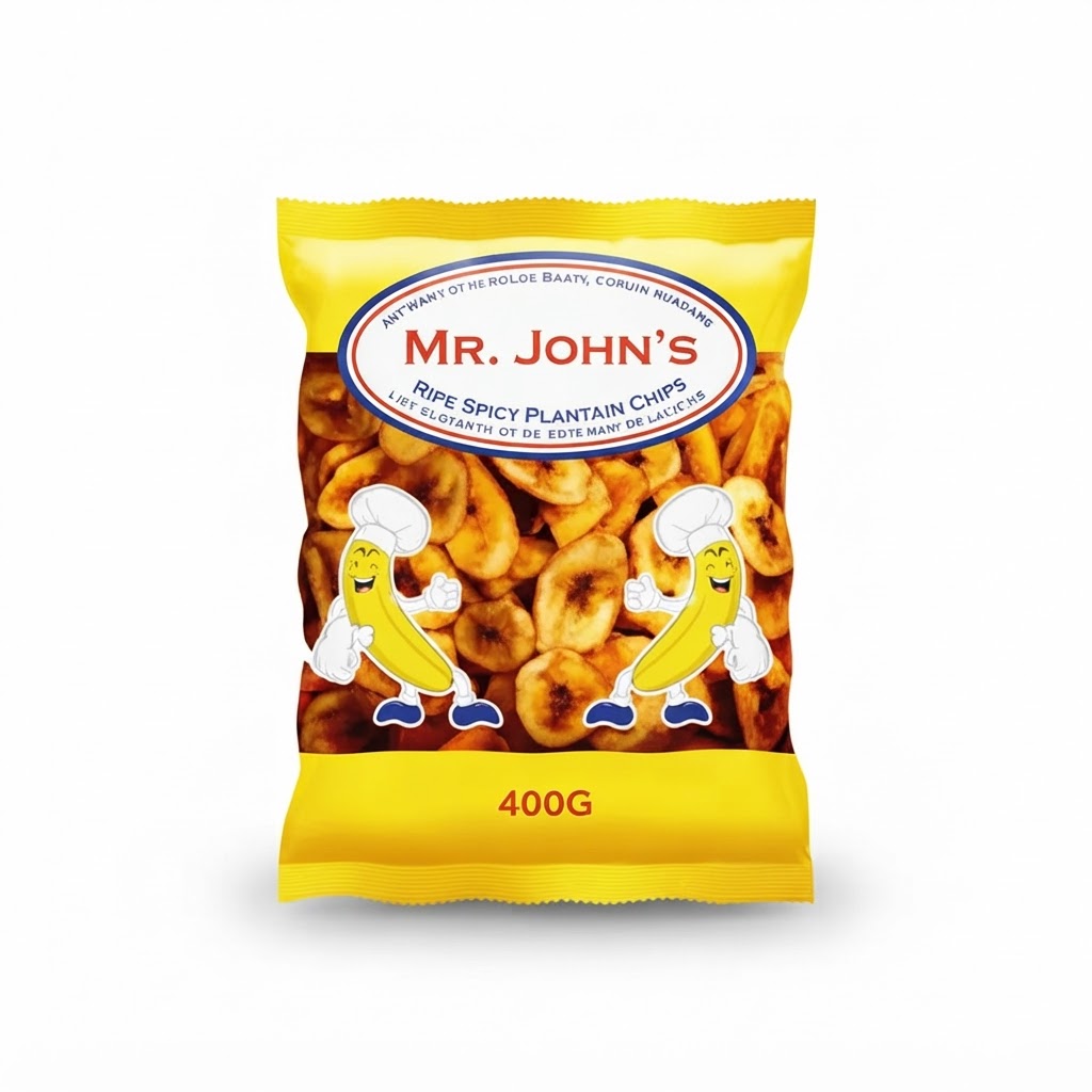 MR. JOHN'S RIPE PLANTAIN (400G)