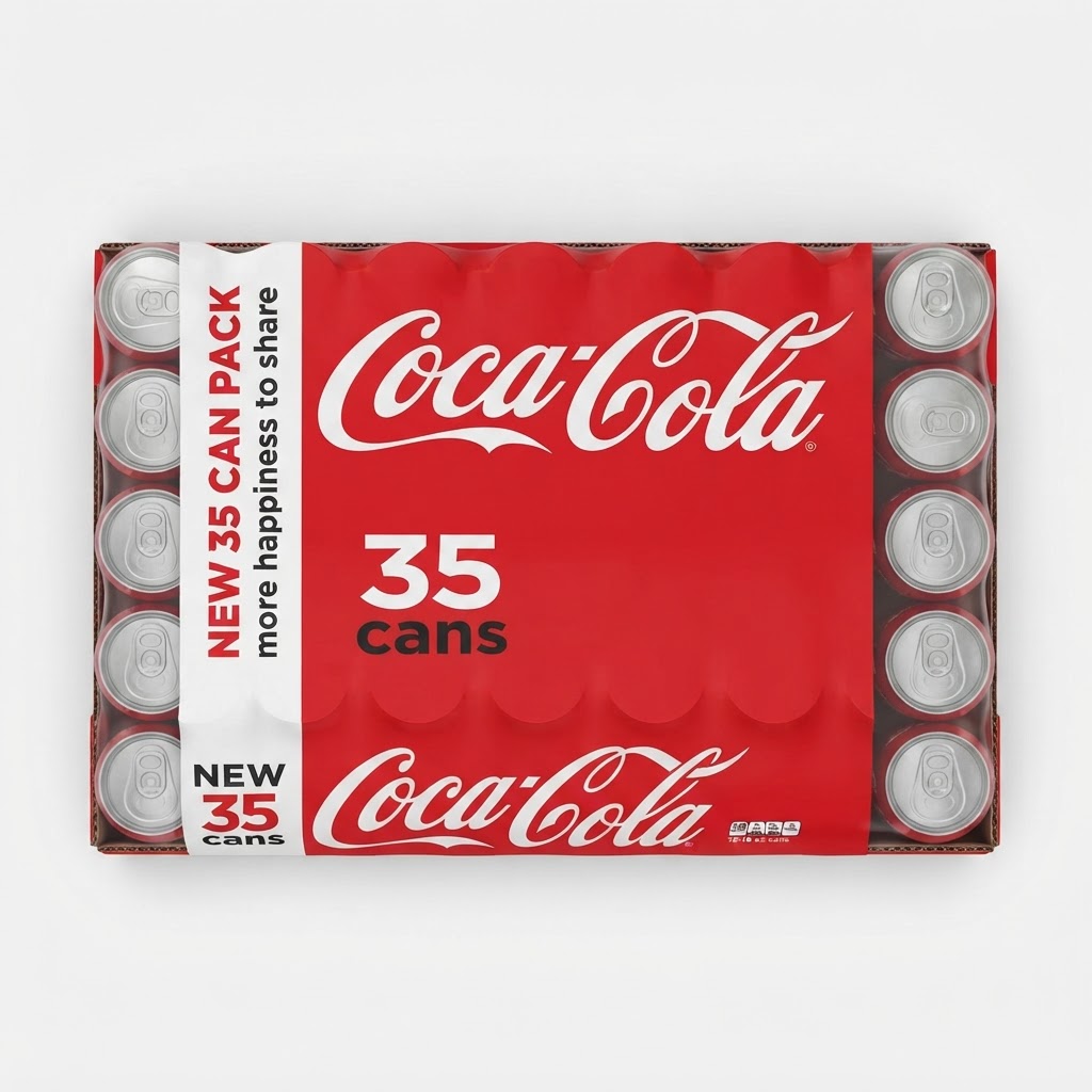 COCA COLA CAN 12OZ 35PACK - Thumbnail 3