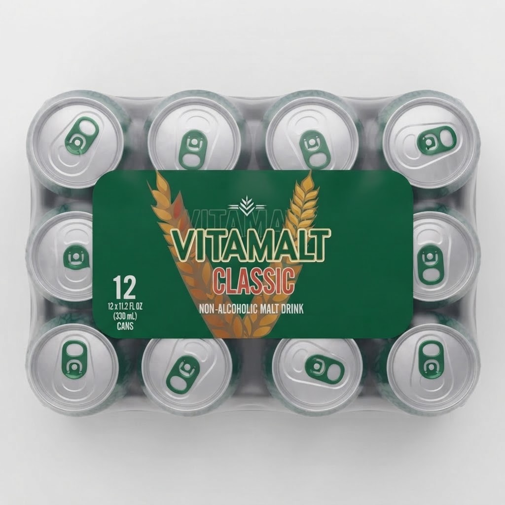 VITAMALT CLASSIC 12PK CAN - Thumbnail 4
