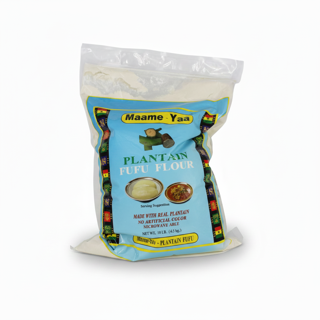 MAAME YAA PLANTAIN FUFU 10LBS - Thumbnail 4