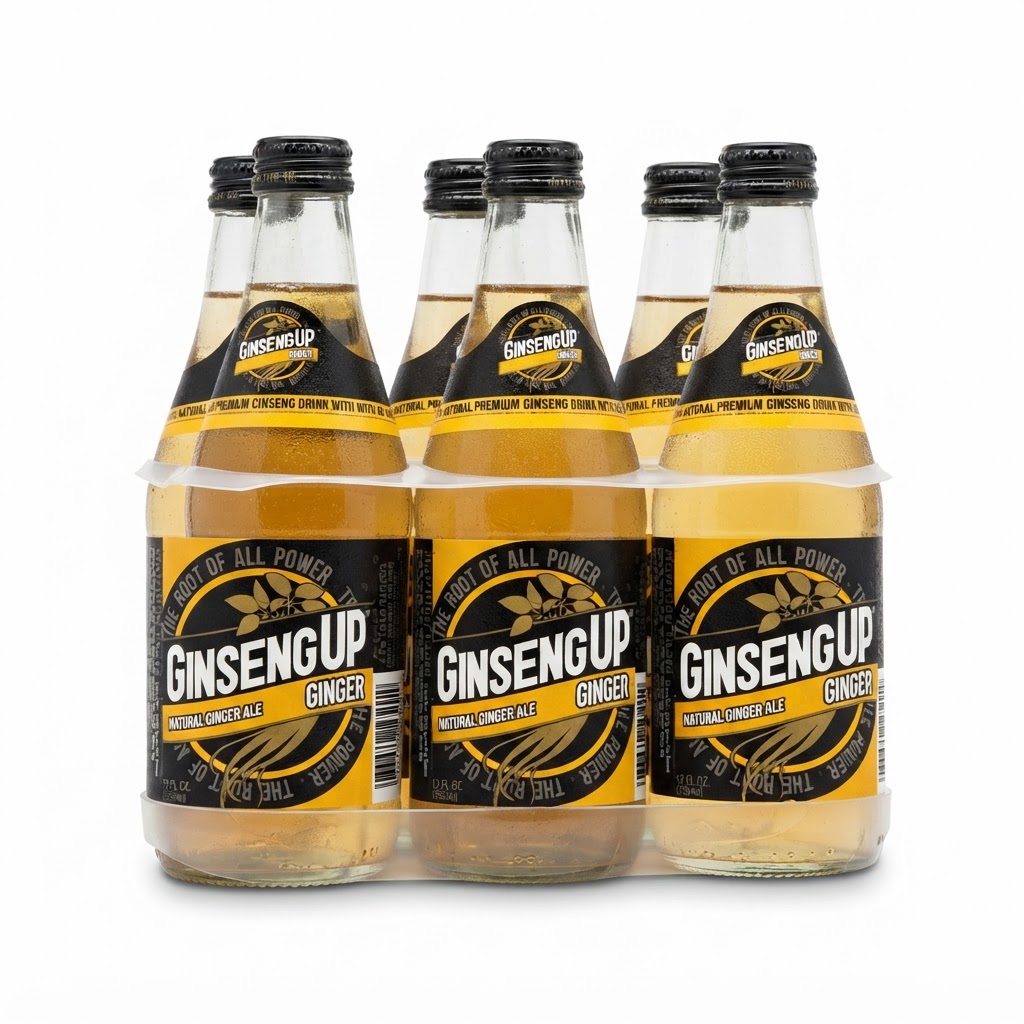 GINSENG UP GINGER 6PK X 12OZ