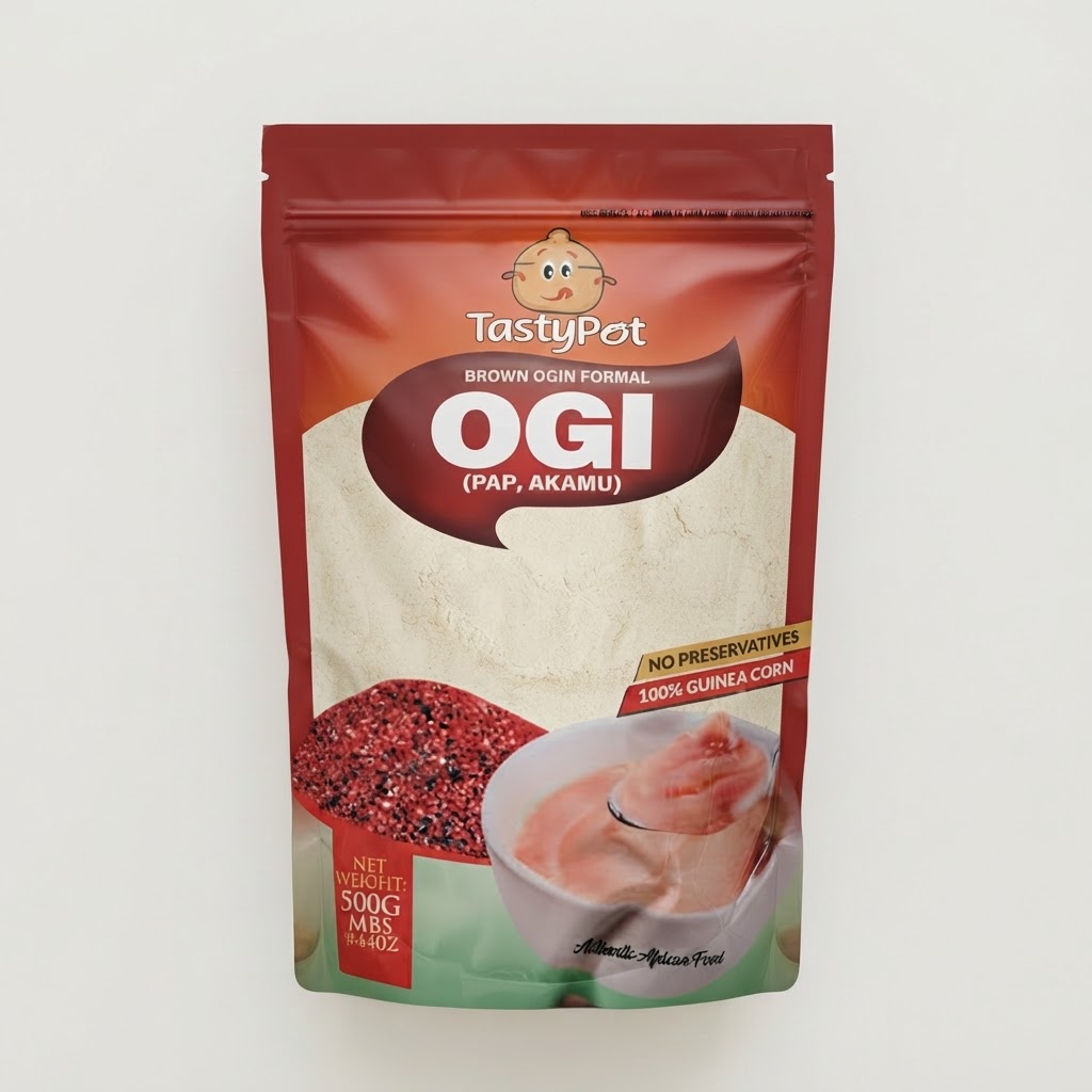 TASTY POT BROWN OGI 500G - Thumbnail 2