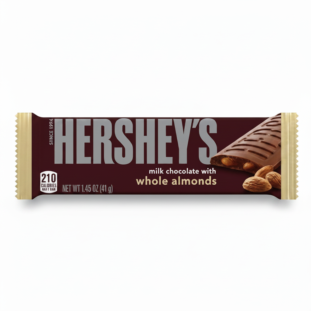 HERSHEY`S MILK  CHOCO/ALMOND 1.45OZ - Thumbnail 2