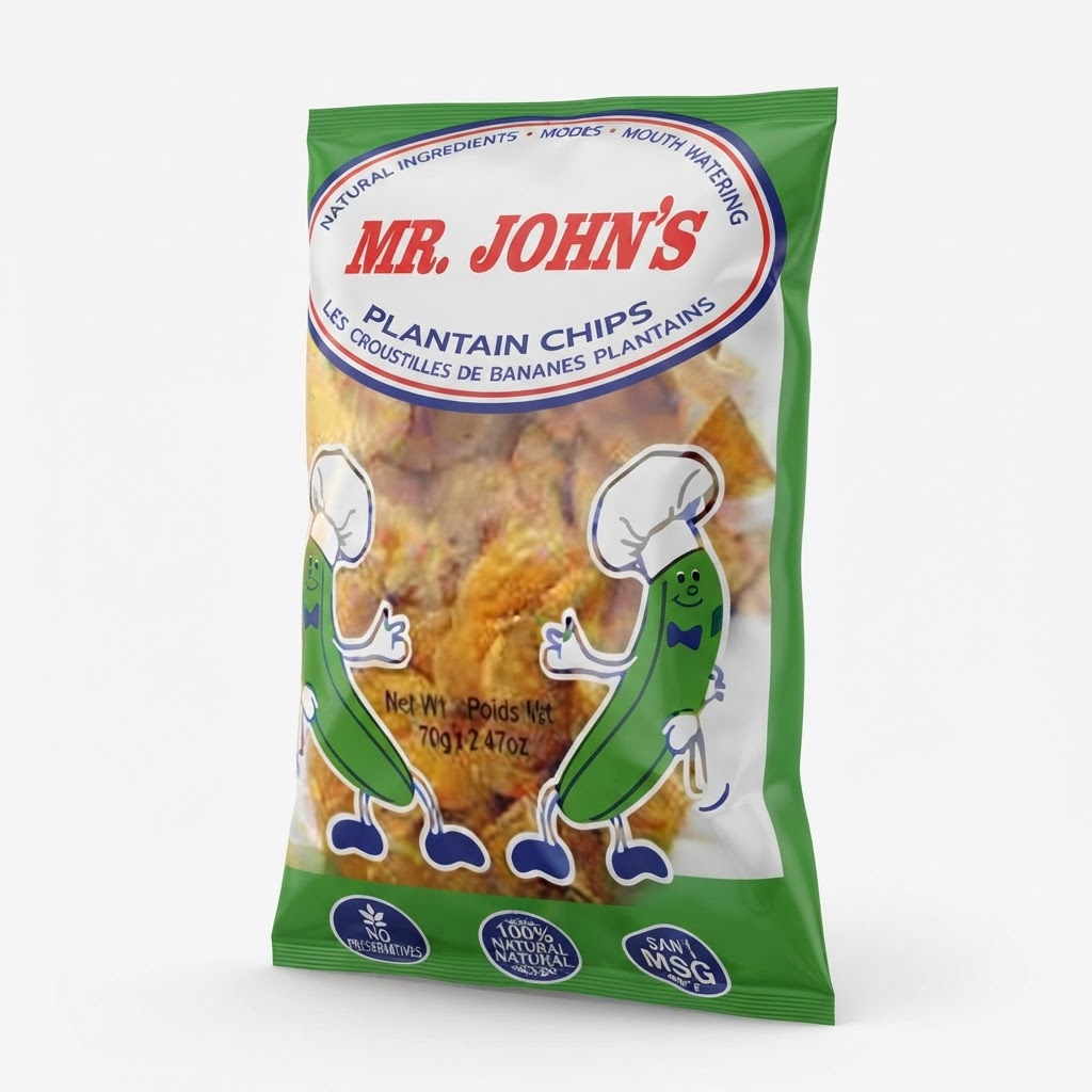 MR.JOHN`S GREEN PLANTAINS CHIPS (70G) - Thumbnail 4