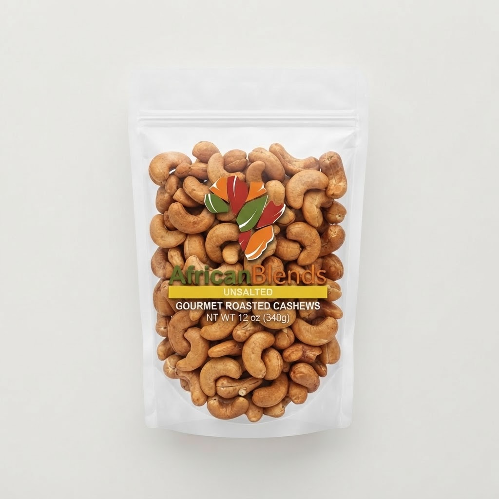 AFRICAN BLENDS CASHEW 12OZ - Thumbnail 2