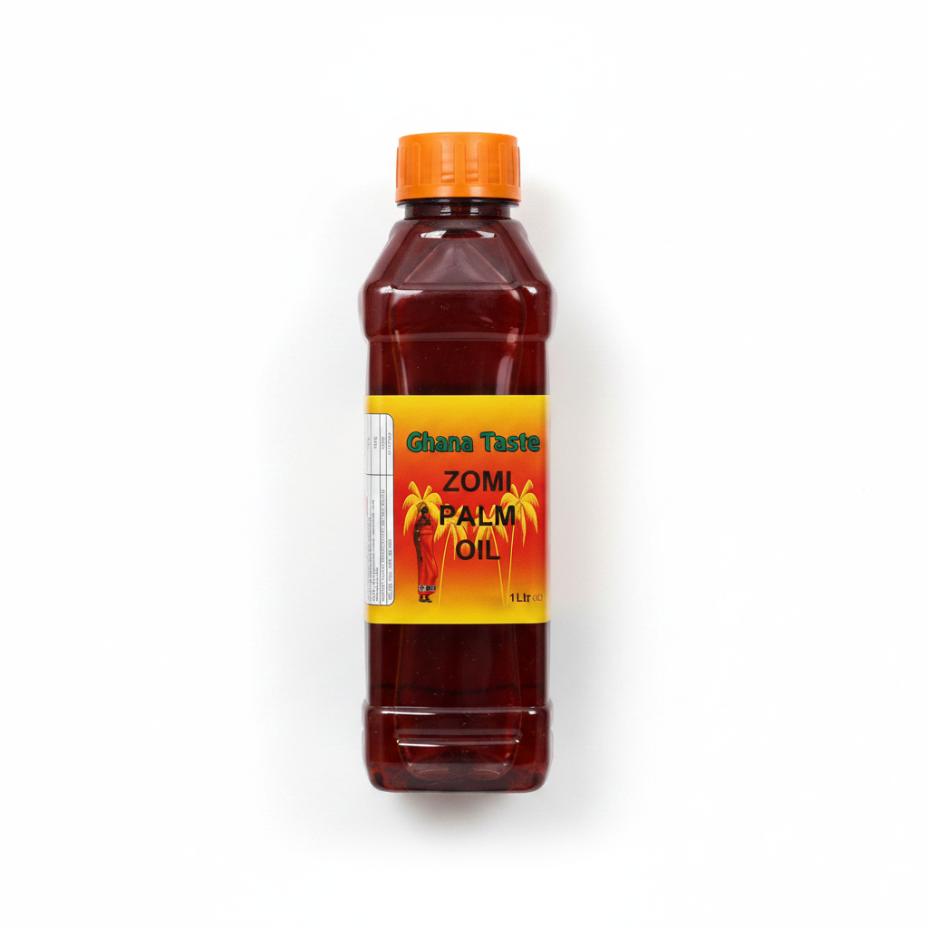 GHANA TASTE ZOMI PALM OIL 1 LITER - Thumbnail 3