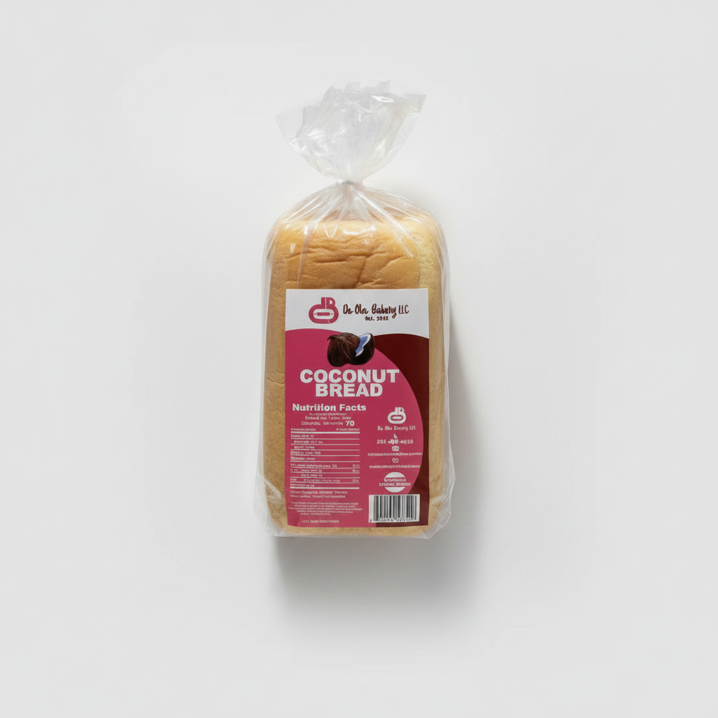 DE-OLA COCONUT BREAD 350G - Thumbnail 2