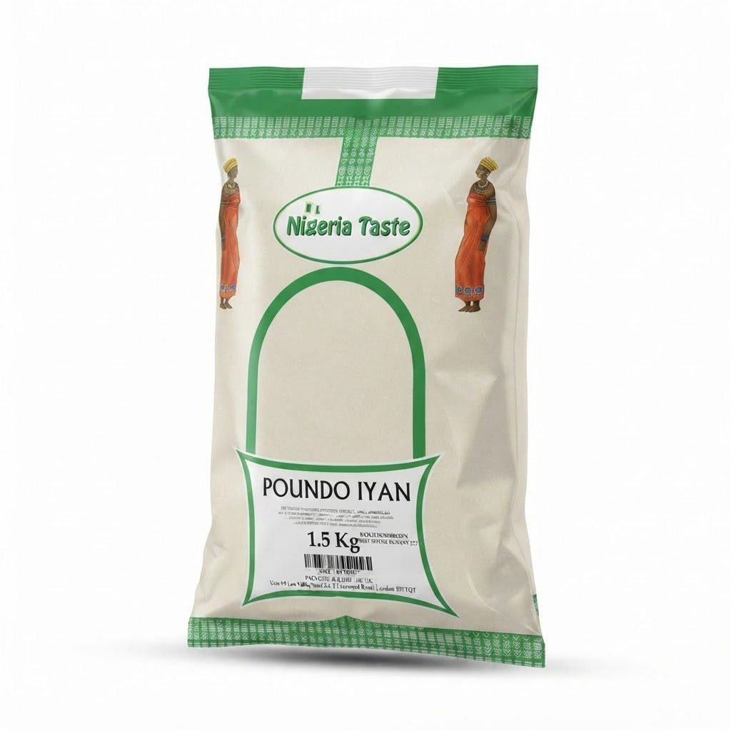 NIGERIA TASTE POUNDO YAM 3.3LB/1.5KG - Thumbnail 4