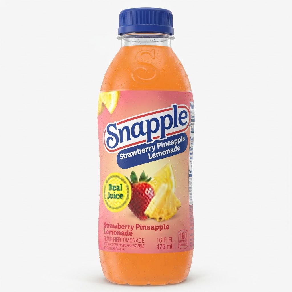 SNAPPLE STRAWBERRY PINEAPPLE 16OZ - Thumbnail 3