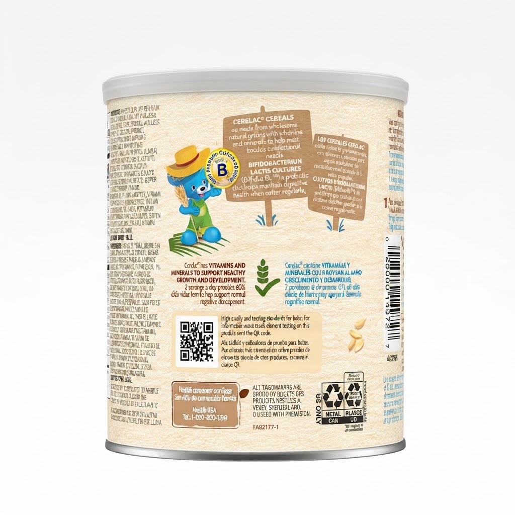 NESTLE CERELAC MIXD FRUITS & WHEAT 400G - Thumbnail 2