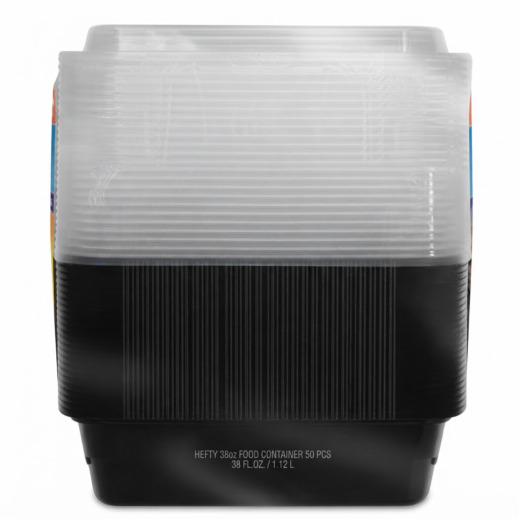 HEFTY FOOD CONTAINER 38oz  50PCS - Thumbnail 3