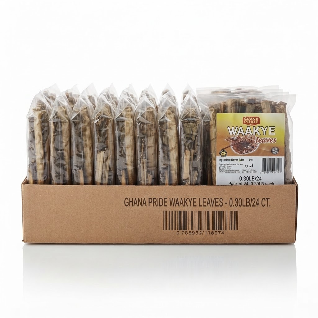 GHANA PRIDE WAAKYE LEAVES 0.30LB/24 IN BOX - Thumbnail 3