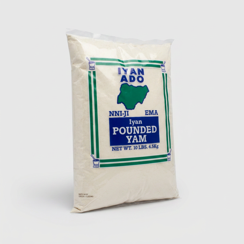 IYAN ADO POUNDED YAM (10LBS) - Thumbnail 4