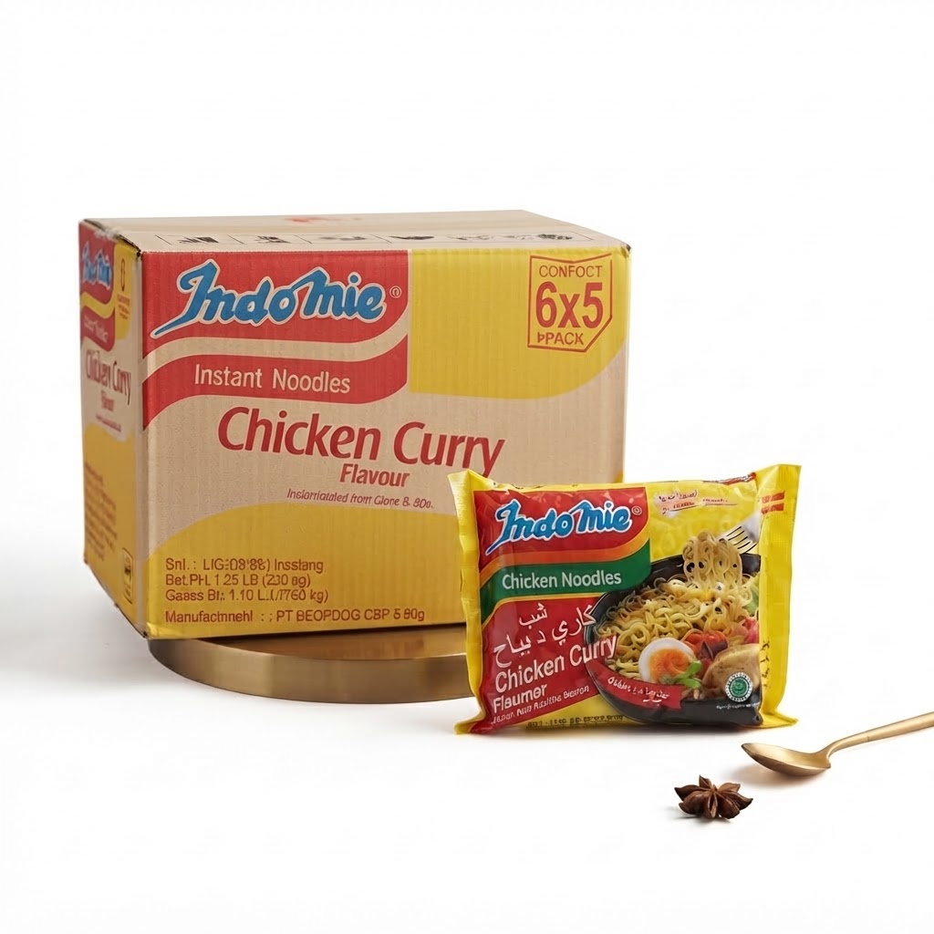 INDONESIA INDOMIE CHICKEN CURRY (BOX) x 80g