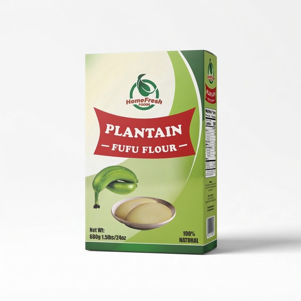 HOME FRESH PLANTAIN FUFU 24OZ - Thumbnail 4