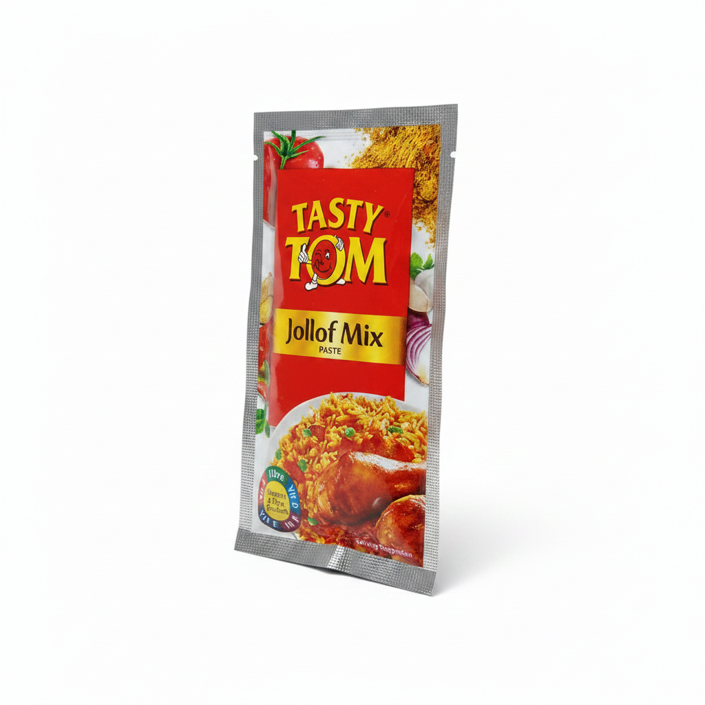 TASTY TOM JOLLOF MIX PASTE SACHET 60G - Thumbnail 3