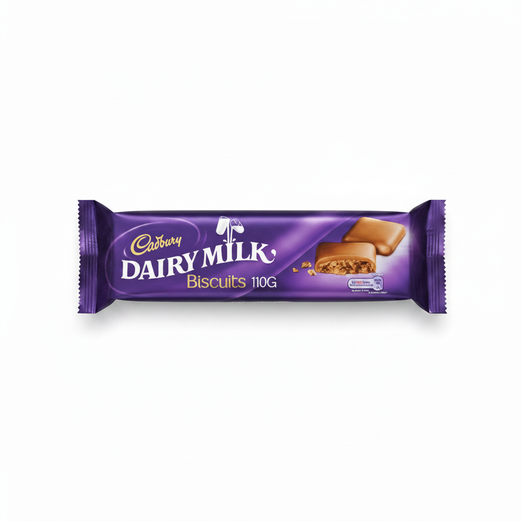 CADBURY DAIRY-MILK BISCUITS 110G - Thumbnail 3