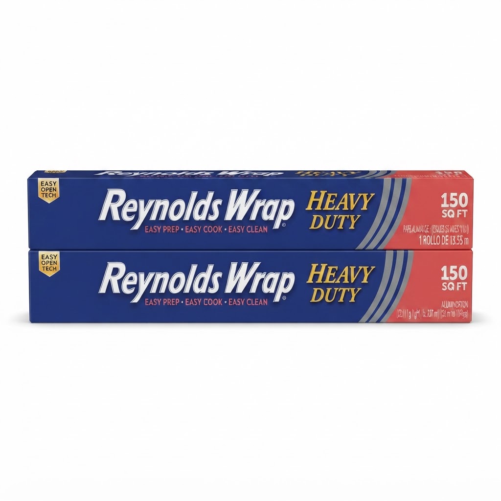 REYNOLD WRAP HEAVY DUTY 18" ALUM. 150FT SQ 2PK - Thumbnail 4