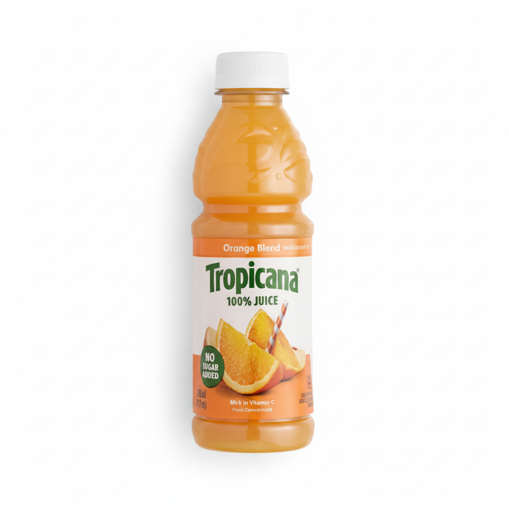 TROPICANA ORANGE JUICE 296ML - Thumbnail 3