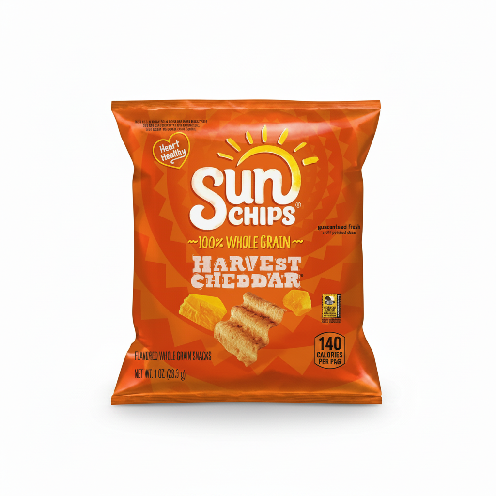 SUNCHIPS HARVEST CHEDDAR 1OZ - Thumbnail 3