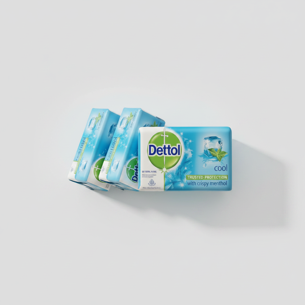 DETTOL COOL BAR SOAP 110G - Thumbnail 3