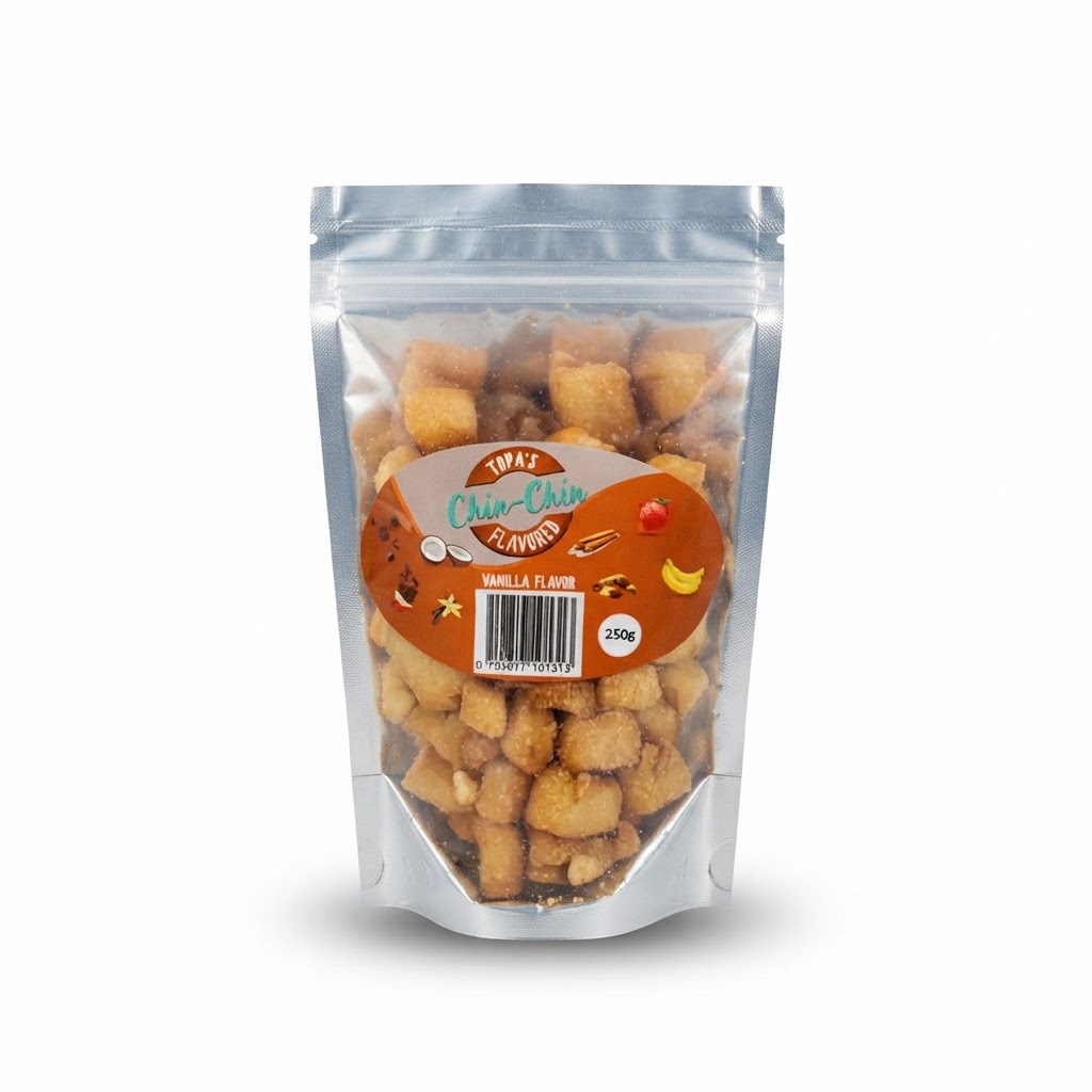 TOPAS VANILLA CHIN CHIN 250G
