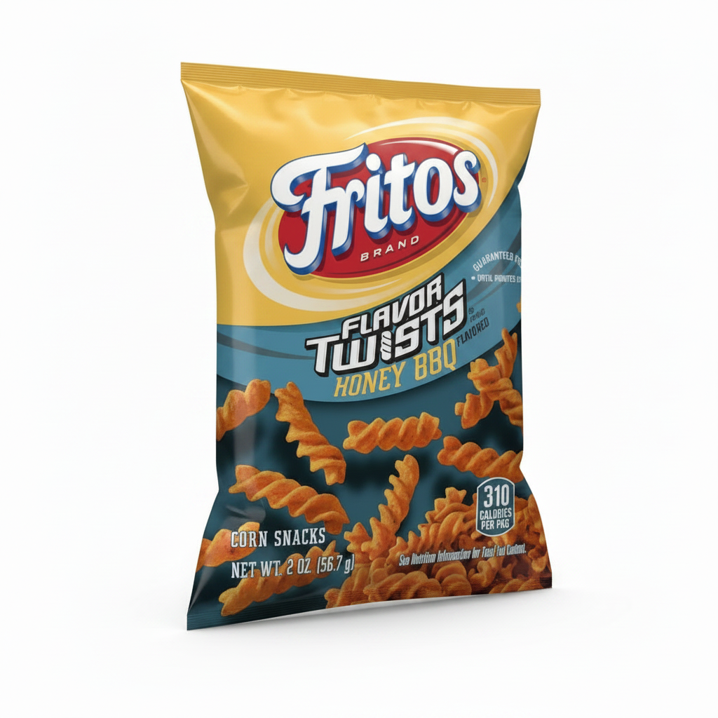 FRITOS TWIST FLAVOR  HONEY BBQ 2OZ - Thumbnail 3