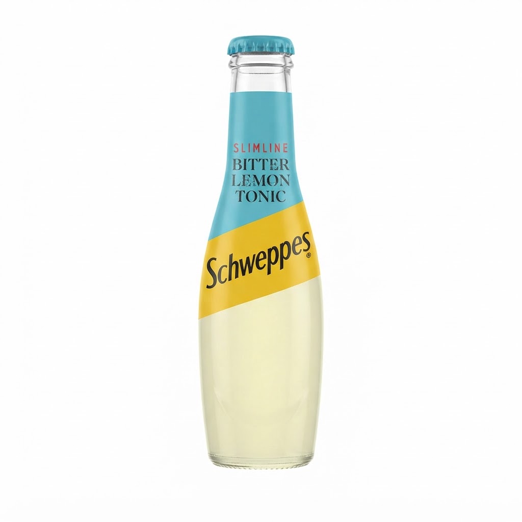 SCHWEPPES BITTER LEMON (24PK BOX) 200ML BOTTLE  - Thumbnail 3