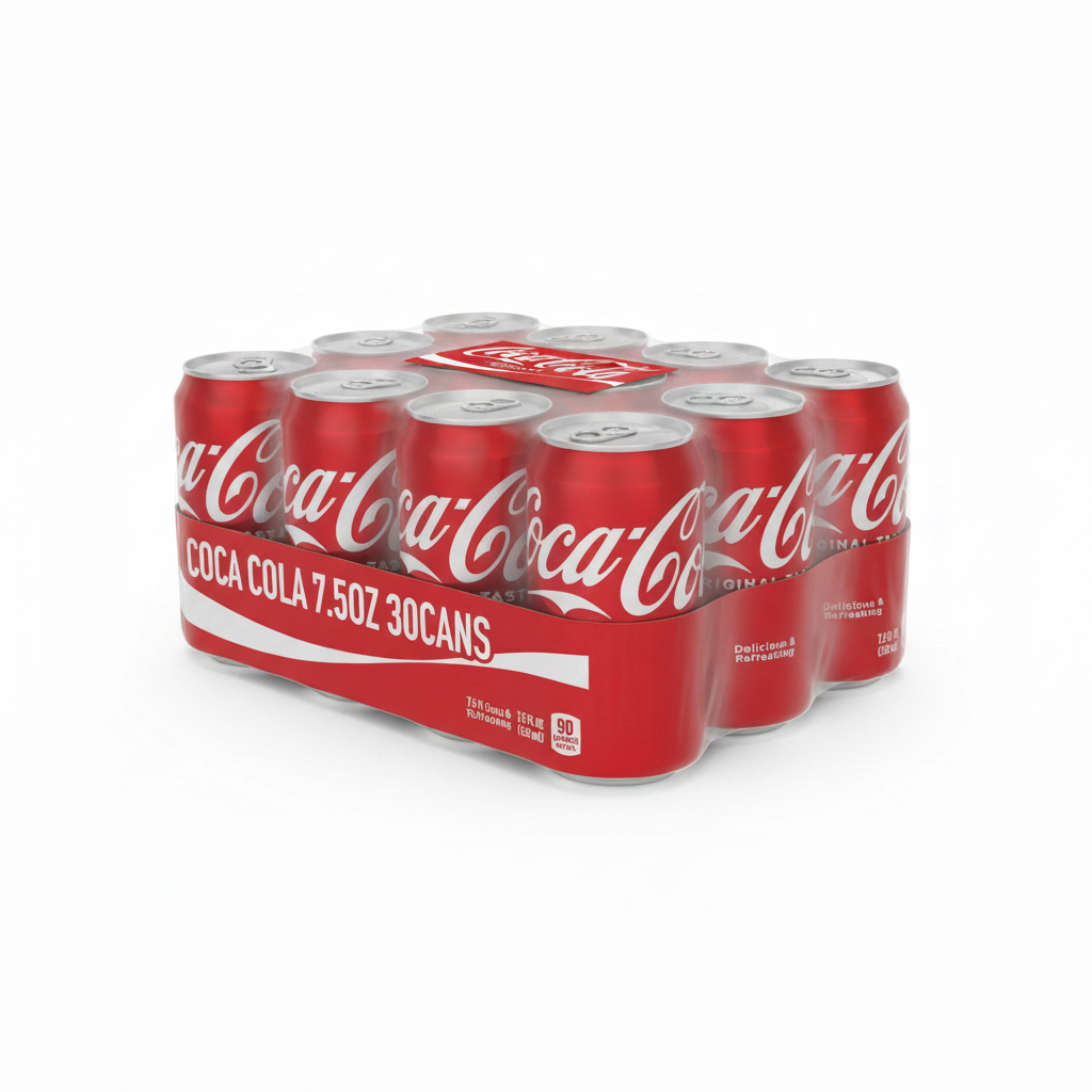 COCA COLA 7.5OZ 30CANS - Thumbnail 2