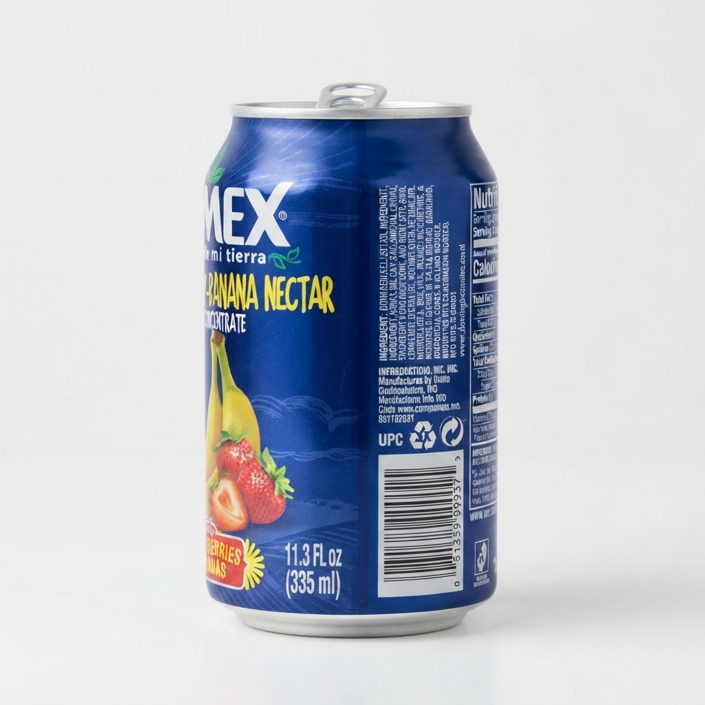 JUMEX STRAWBERRY BANANA NECTAR 335ML - Thumbnail 2