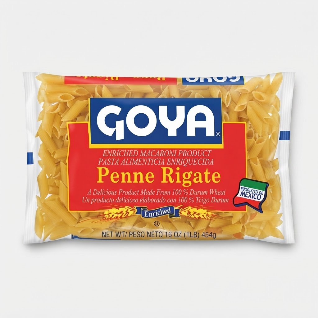 GOYA PENNE RIGATE MACARONI 1LB/16 OZ - Thumbnail 2