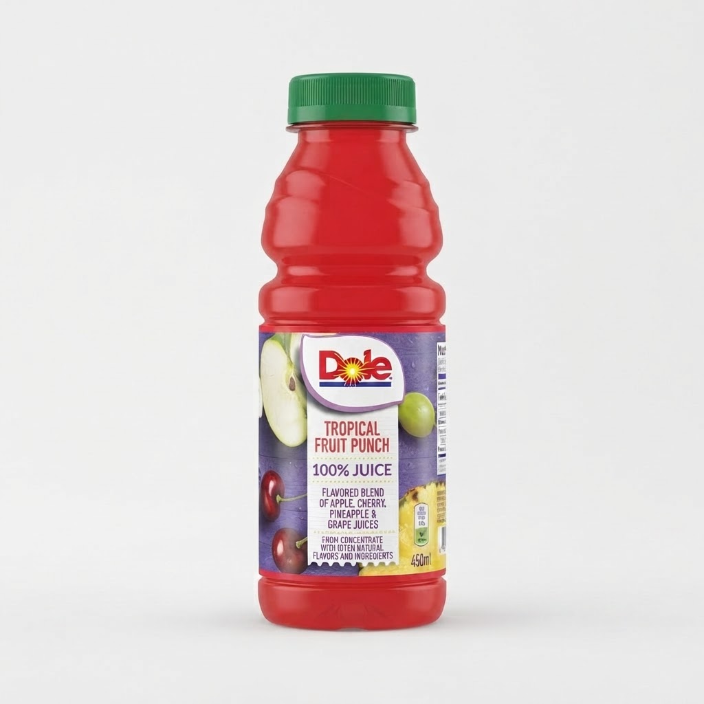 DOLE TROPICAL FRUIT PUNCH 450ML - Thumbnail 3