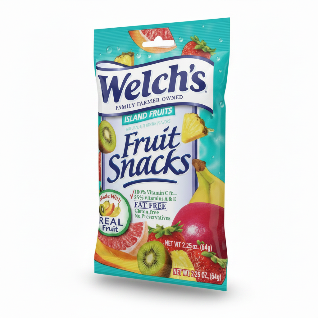 WELCH`S ISLAND FRUIT SNACK 2.25OZ - Thumbnail 3