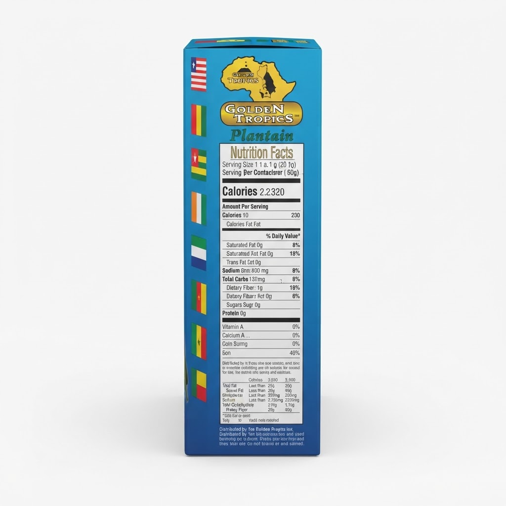 GOLDEN TROPICS PLANTAIN FUFU 24OZ - Thumbnail 2