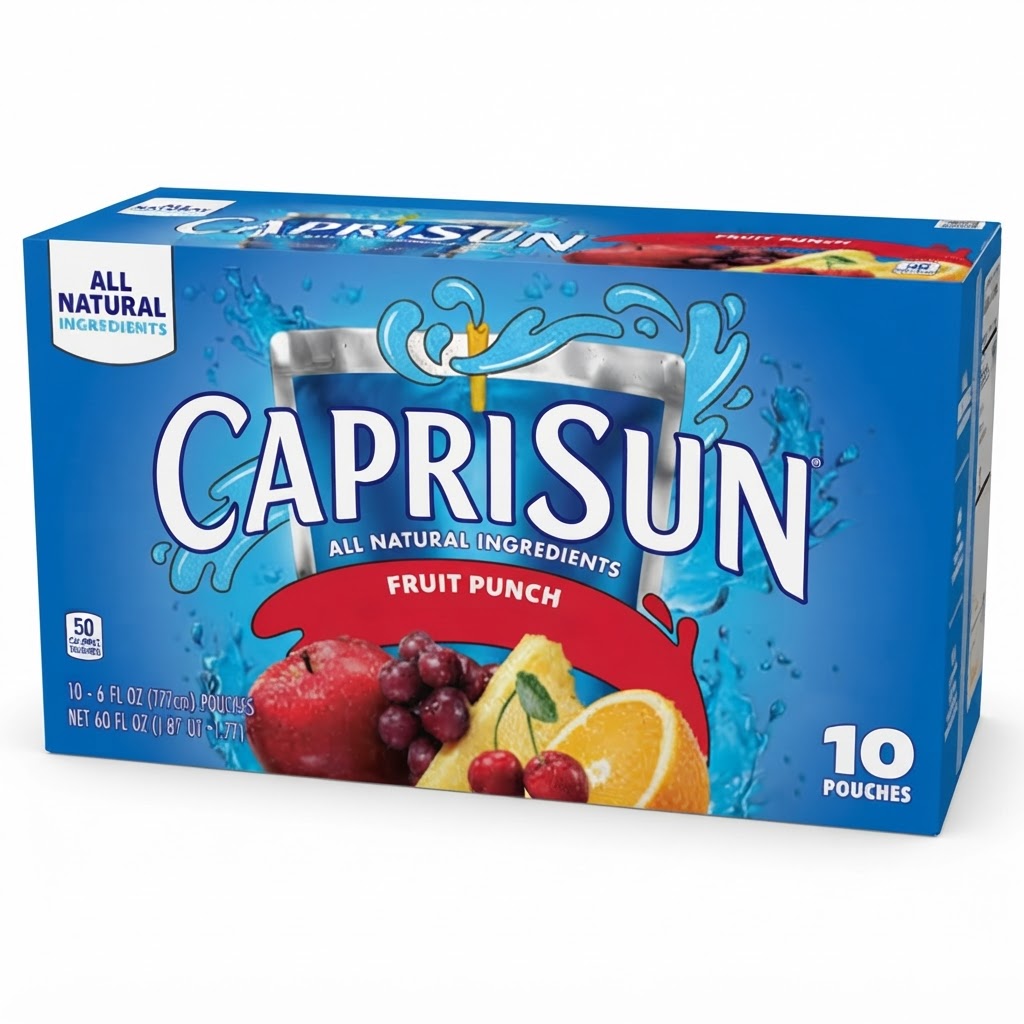 CAPRISUN FRUIT PUNCH (10PK) 6OZ