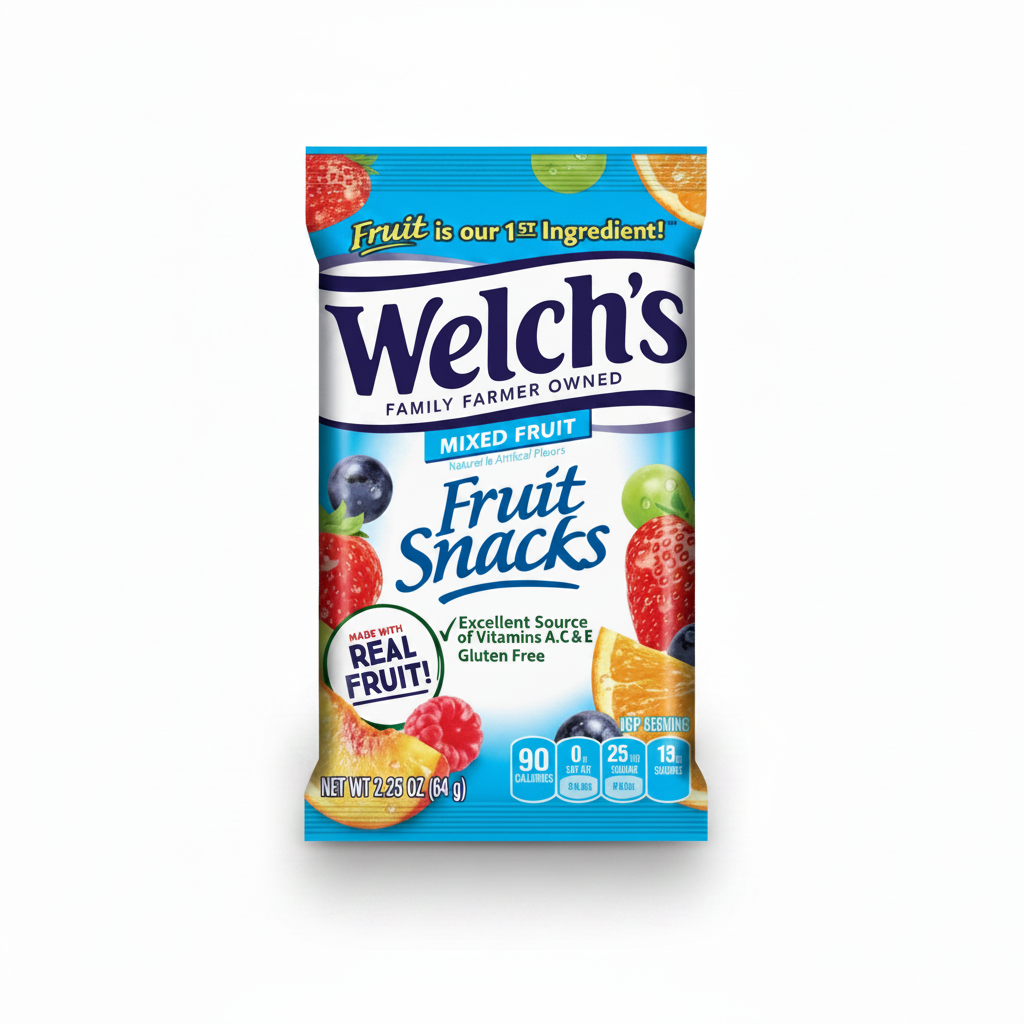 WELCH`S MIXD FRUIT SNACK 2.25OZ - Thumbnail 3