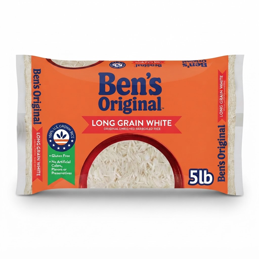 UNCLE BENS WHITE RICE 5LB - Thumbnail 4