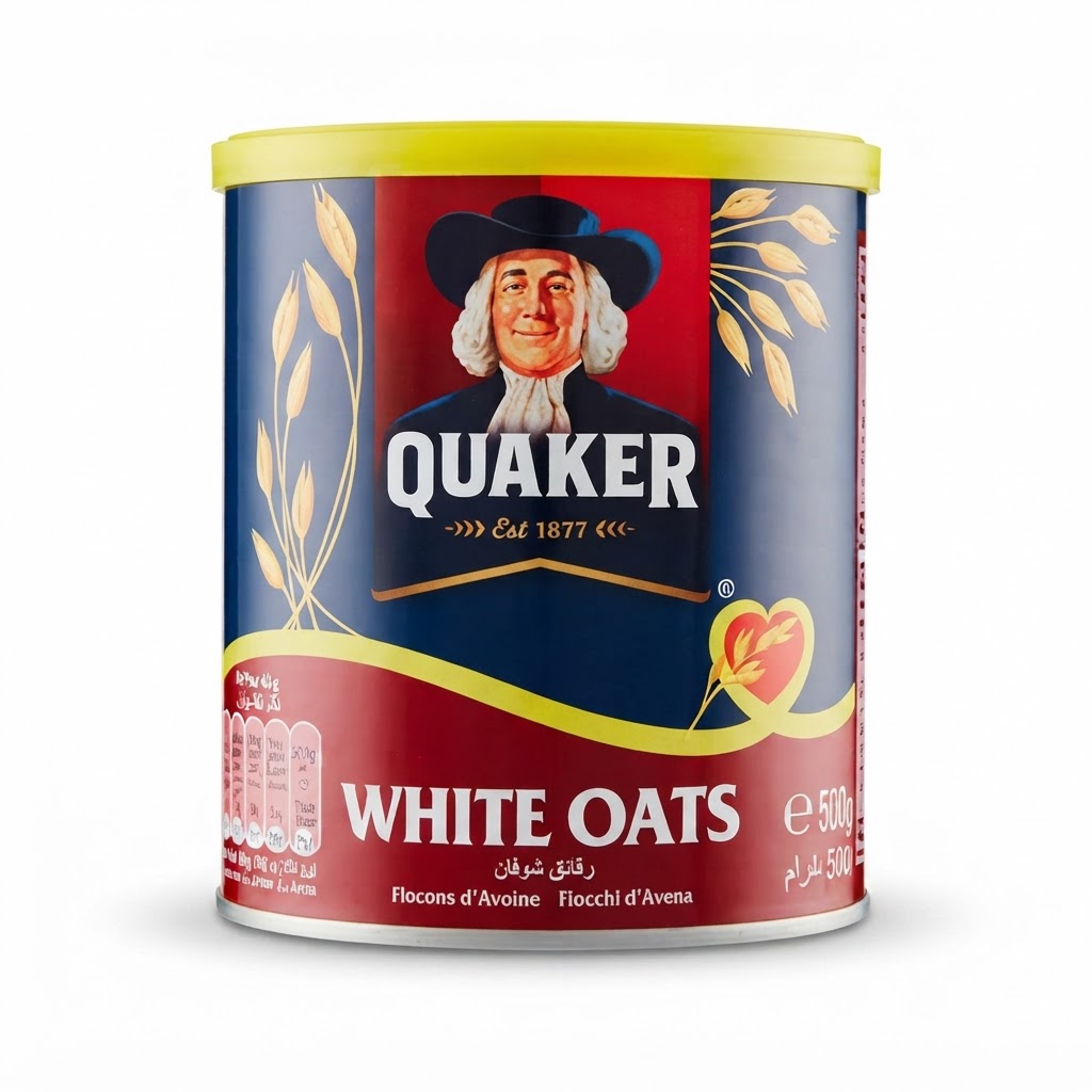 QUAKER OATS WHITE OAT 500G