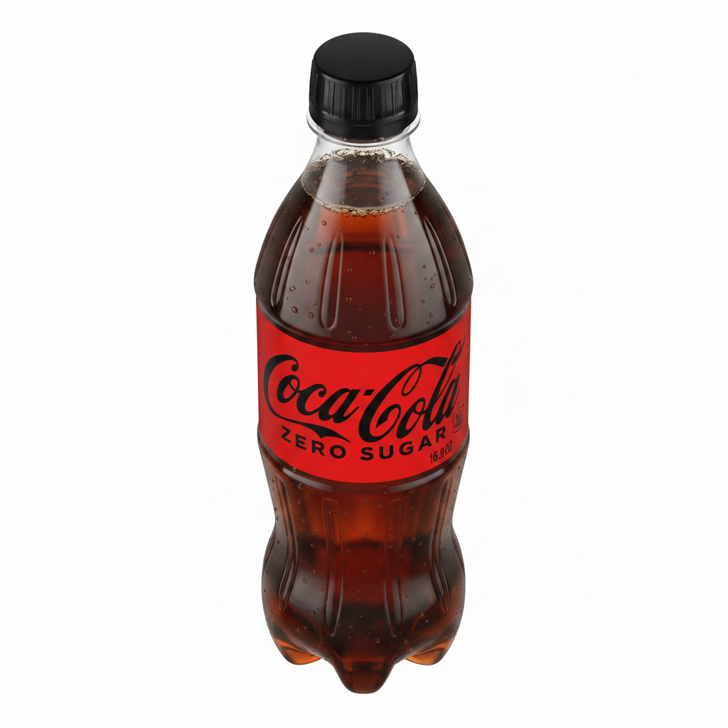 COCA COLA ZERO PET BOTTLE 16.9OZ - Thumbnail 3
