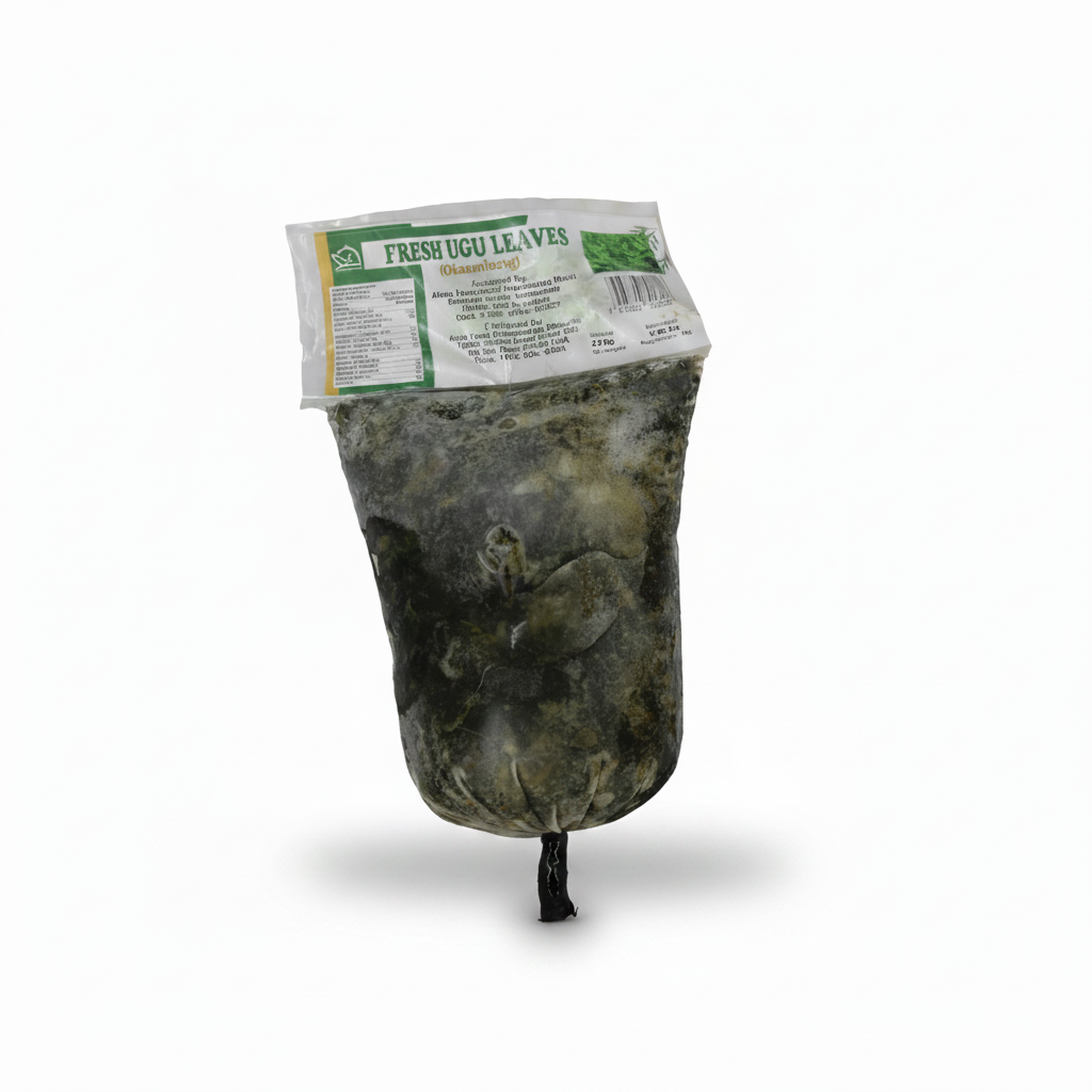 AFRO FOOD & BEVS UGU LEAVES 500G/1.1LBS - Thumbnail 4