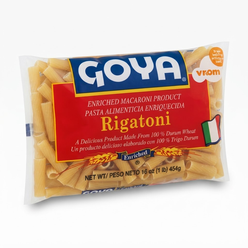GOYA RIGATONI MACARONI 1LB/16OZ - Thumbnail 4