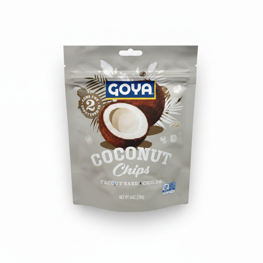 GOYA COCONUT CHIPS 1OZ - Thumbnail 3